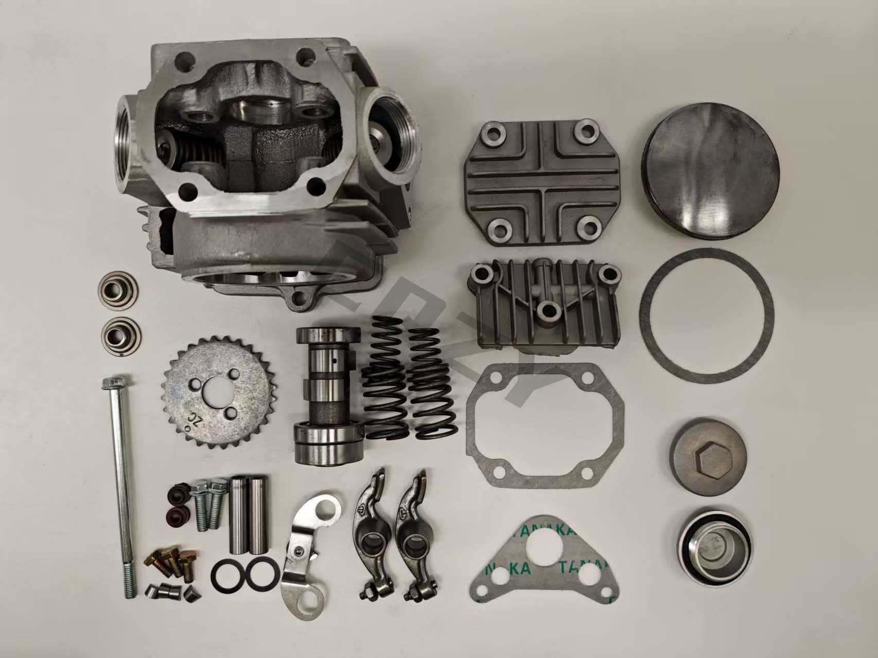 Motorcycle Parts Jialing Jh7048Q Cylinder Head Assembly Underbone Bike Engine Cylinder Head Assembly