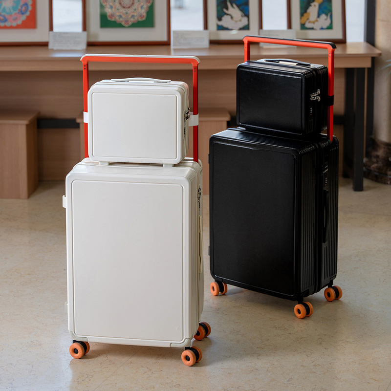 Wide Handle Luggage Suitcase 20inch Inch Carry-On Password Lock Travel Suitcase 24inch Inch Anti-Drop Silent Universal Wheel Suitcase for Women Wide Handle Luggage Suitcase 20inch Inch Carry-On Password Lock Travel Suitcase 24inch Inch Anti-Drop Silent Universal Wheel Suitcase for Women