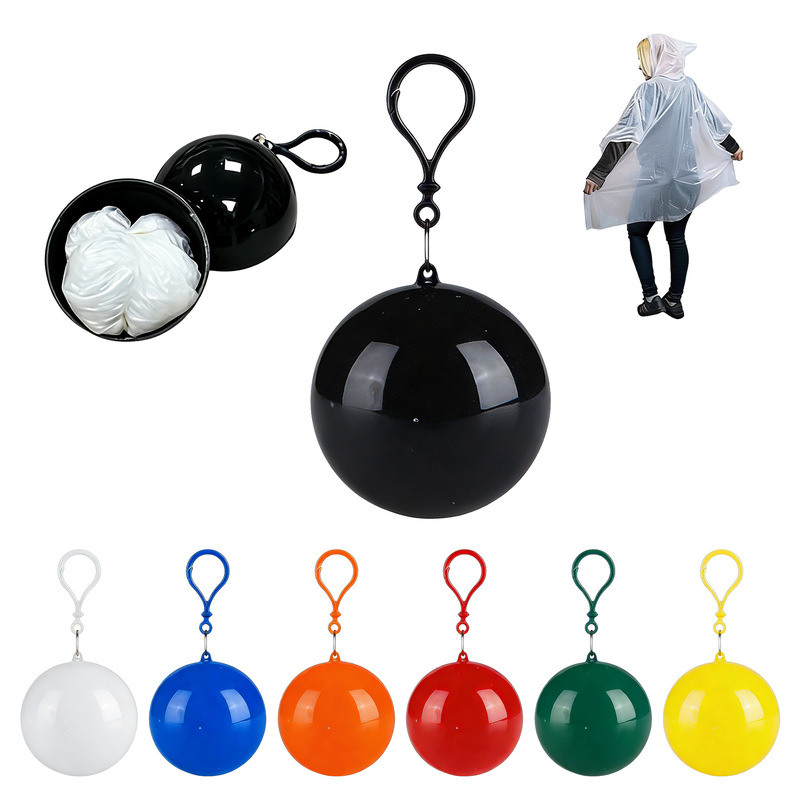 Outdoor mini raincoat pendant, disposable portable raincoat, pocket-sized universal rain poncho for adults Outdoor mini raincoat pendant, disposable portable raincoat, pocket-sized universal rain poncho for adults