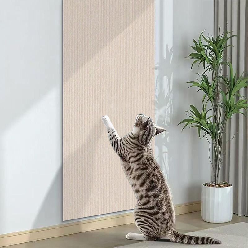 猫抓板贴墙猫爬垫墙贴随意裁剪沙发墙面保护防猫抓多功能自粘耐磨|undefined