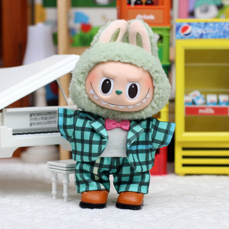 洋服のみ】ラブブベビー服 17cm ラブブ服世代 新作ベビー服コレクション ハートビートマカロン|undefined