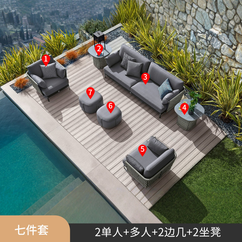 Juego de siete piezas