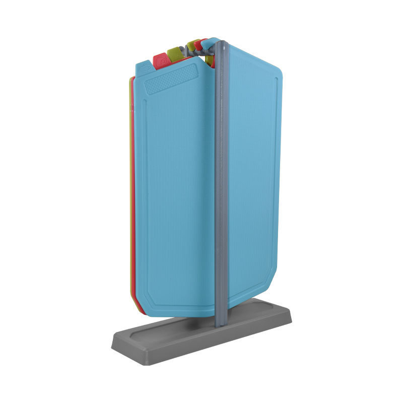 Fábrica de suministro directo de tres piezas con asiento para alimentos cocinados crudos separados de grado alimenticio PP placa de clasificación de plástico para niños tablero de corte de alimentos suplementarios