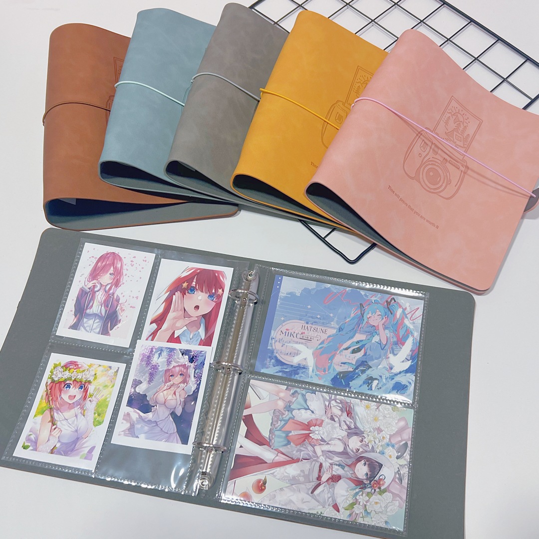 复古皮质电影票火车票演唱会门票旅行车票纪念票根A5收纳册3456寸