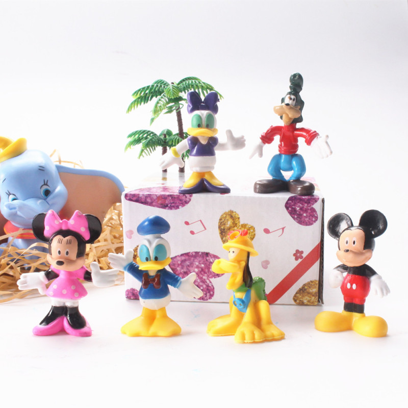 ミッキーマウスミッキーミニーフィギュアウェディングドレスバレンタインデーケーキデコレーションギフトホームデコレーション車の人形|undefined