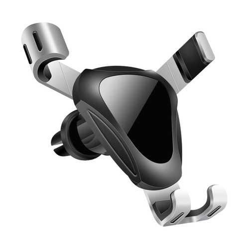 Mobile phone holder air outlet gravity sensing car mobile phone holder car mobile phone holder triangular gravity mirror holder