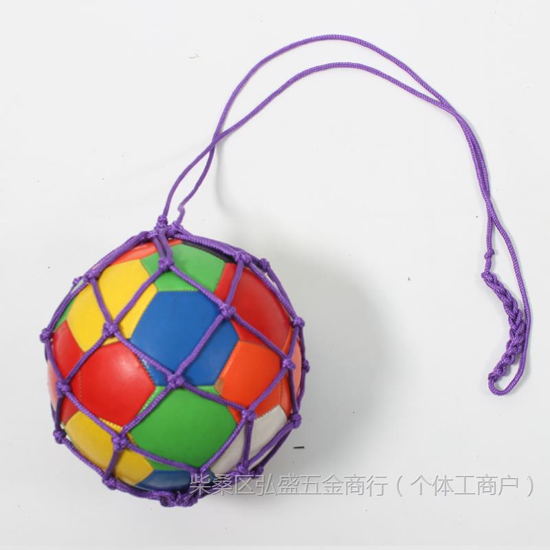 볼드 볼 네트 백 퍼플