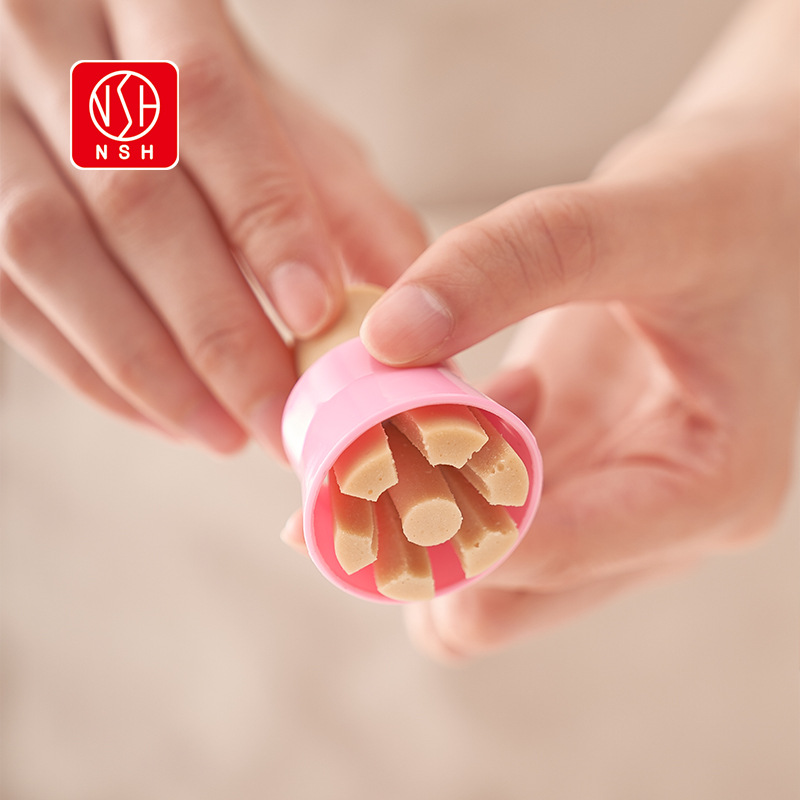 KM 6112 sausage modeling mold cute flower cutter children DIY bento mold ham sausage flowering mold