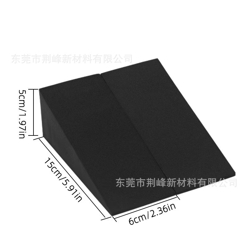 泡沫瑜伽辅助EVA深蹲举重缓冲拉筋斜板斜坡踏板斜面三角瑜伽斜砖|undefined