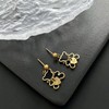 Fashionable earrings stainless steel, European style