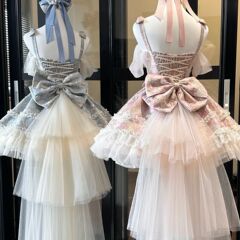 春夏の新しいフランススタイルの絶妙なジャカード織りのふわふわスカート、気質ウエスト痩身ドレス、女性用ショートスカート