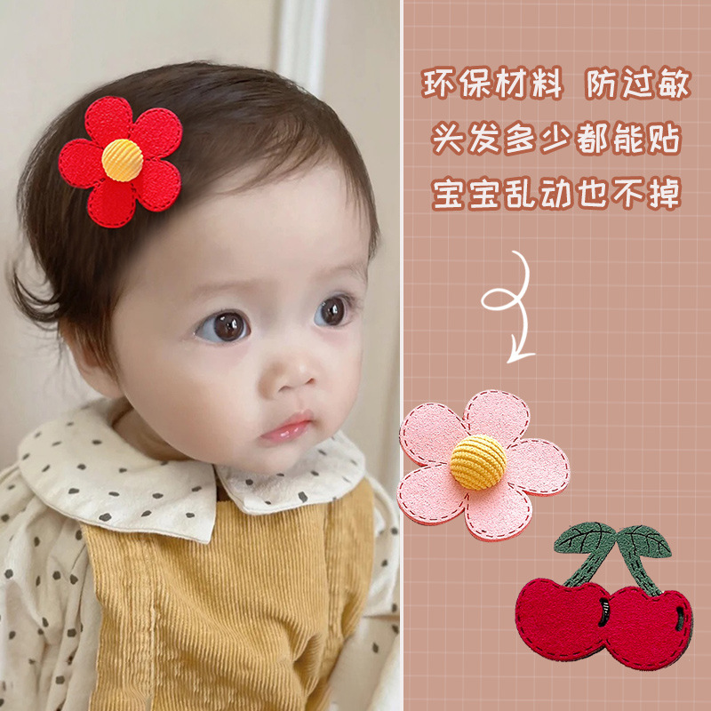 Fruit Velcro Broken Hair Stickers