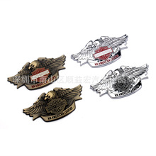 汽车摩托车车标 改装立体金属贴 老鹰车车贴尾标车身贴