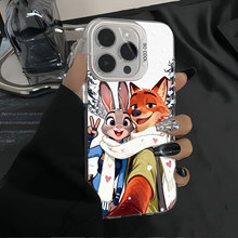 朱迪尼克iPhone15手机壳适用苹果16ProMax卡通17Pro13小众14欧美