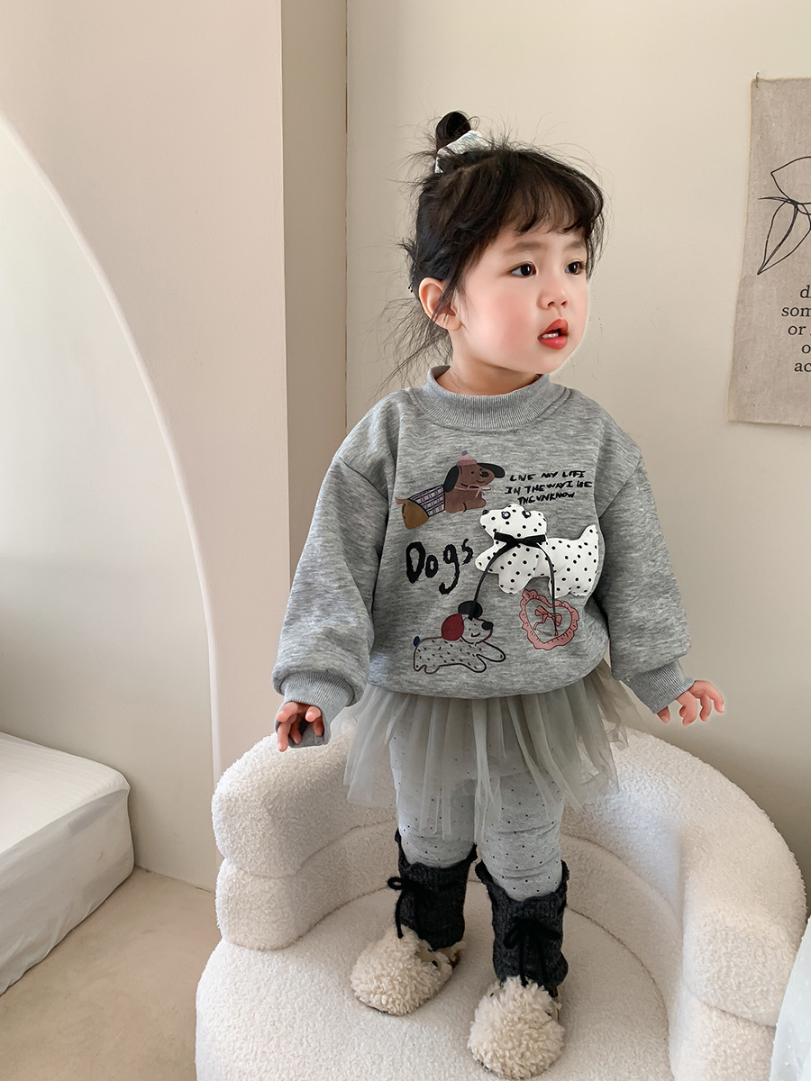 Un bebé de invierno más calzoncillos gruesos de terciopelo niñas de invierno 2024 nuevos pantalones infantiles de invierno otoño