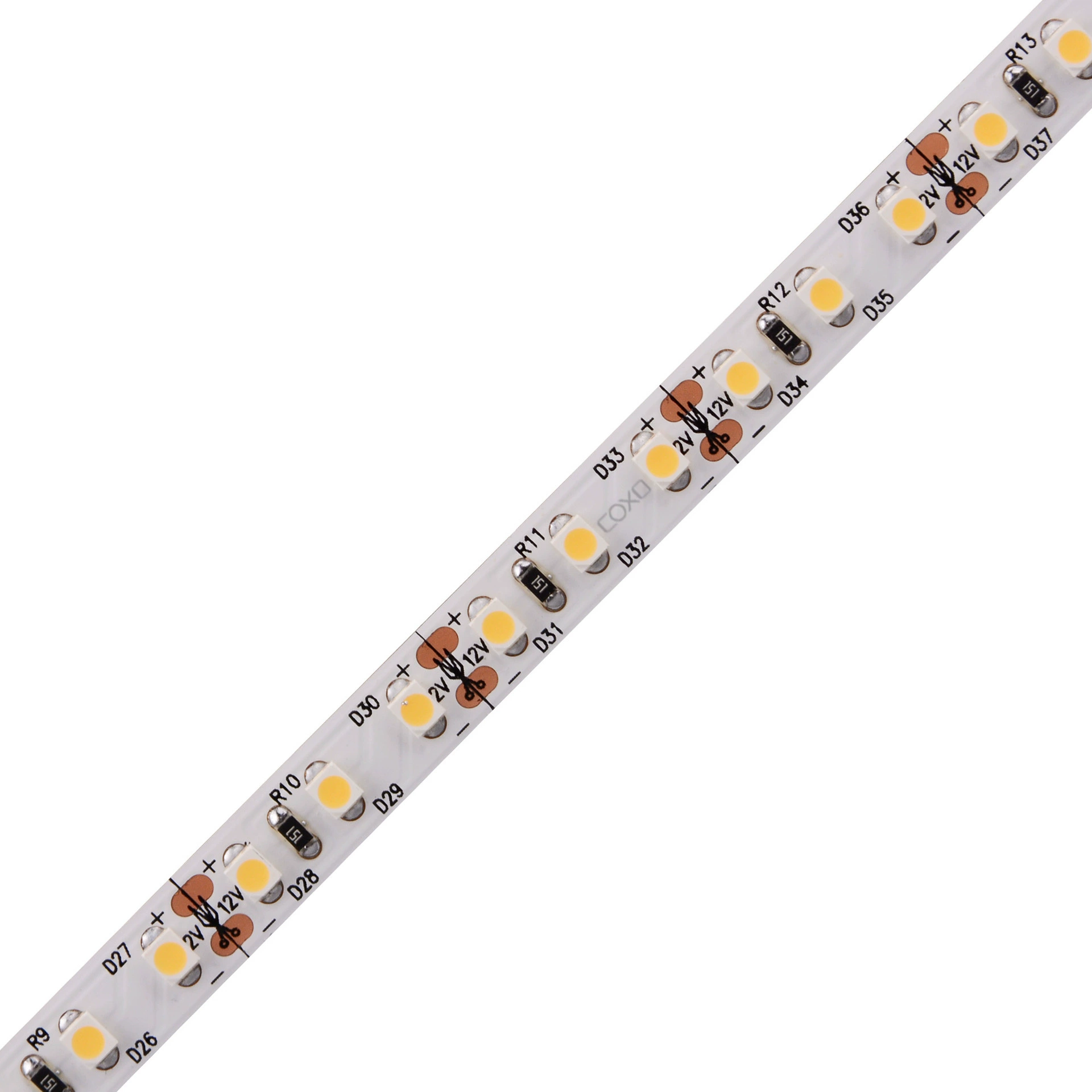 Сертифицированный UL CRI95 высокий - gravedad световая лента производитель 120 свет DC12V 24V низковольтная гибкая мягкая световая лента световая лента