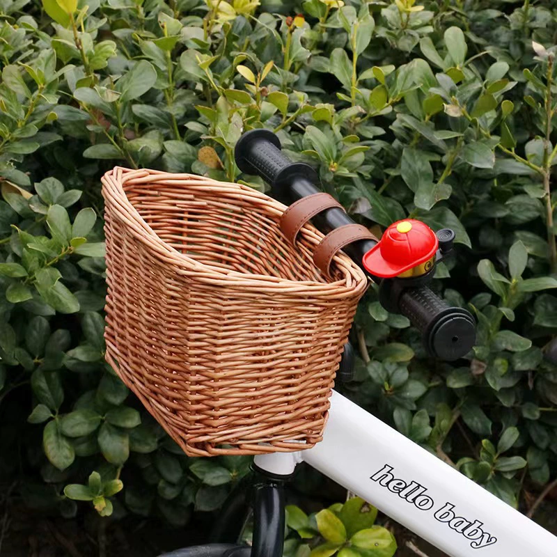 Woven bike, basket, electric car