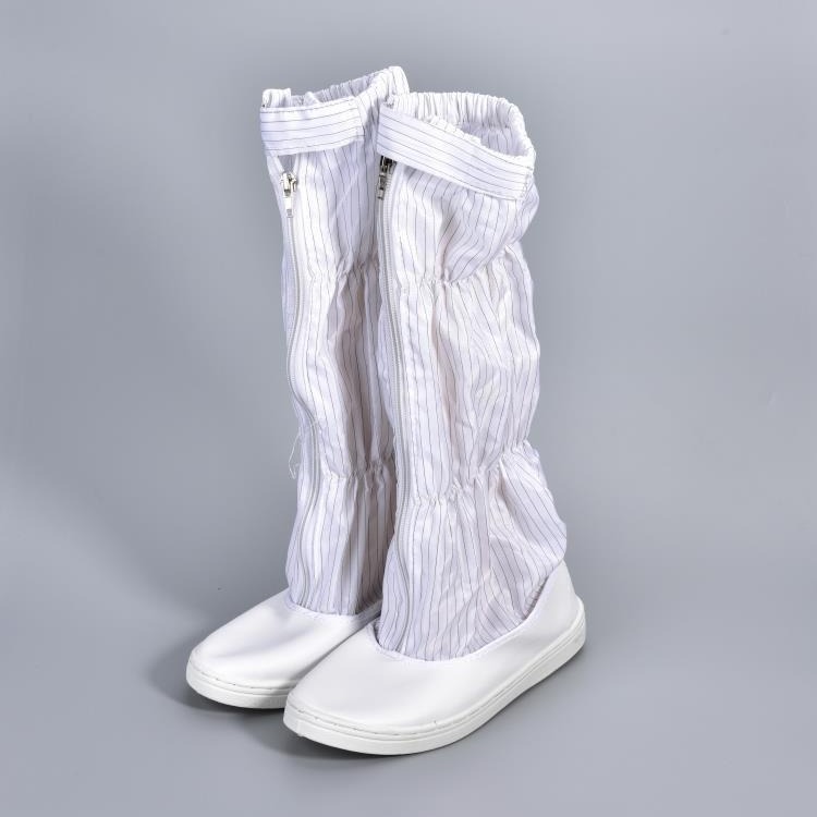 防静电高筒 无尘长筒靴 静电鞋 电子车间食品制药净化工作鞋