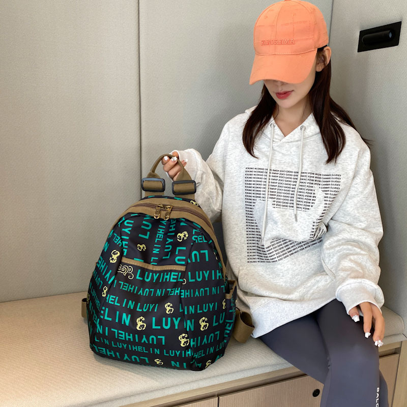 Internet Celebrant New Dirty Resistant Large Ethnic Fashion Casual All-match Women's Lightweight Mommy Durable Student Backpack