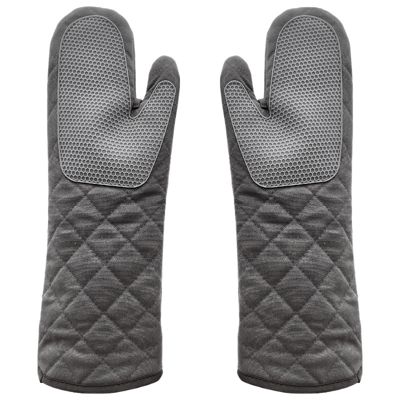 QINGAN 안티 스케일링 장갑 오븐 두꺼운 열 절연 베이킹 고온 저항성 베이킹 팬 스팀 전자 레인지 상업용 케이터링