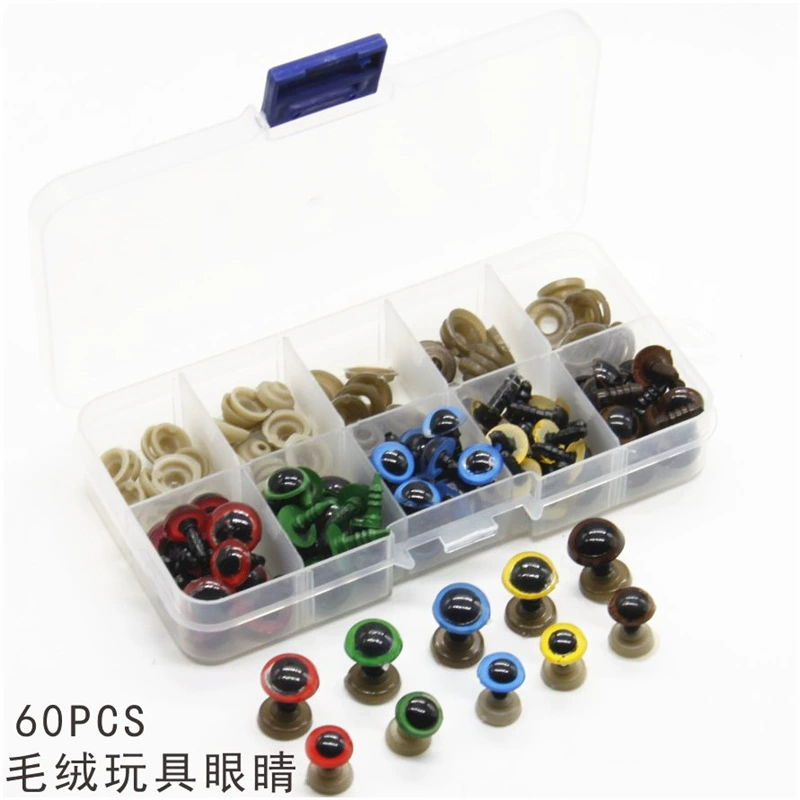 Трансграничная Горячая Пряжка для плюшевых глаз DIY 150 шт. В штучной упаковке цветная Пряжка из смолы мультфильм кошачий глаз пряжка