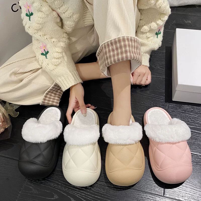 Демисезонная сумка, съемные тапочки для отдыха, тёплая флис comfortable обувь для беременных, мягкая подошва