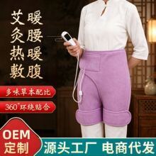 电加热艾绒腰臀暖宫热敷袋依草堂家用恒温艾草热敷包工厂批发现货