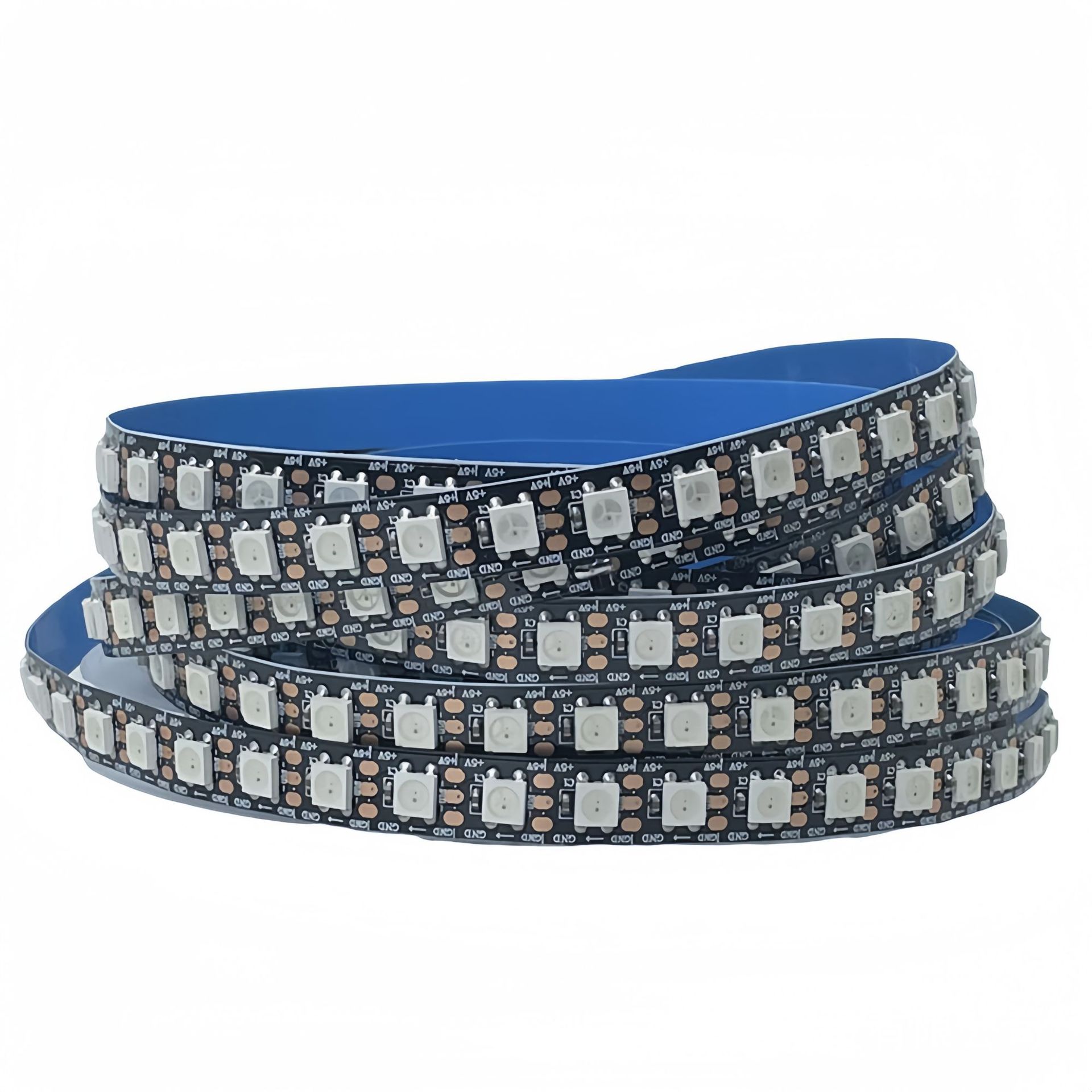 Lámpara LED Symphony con banda de marquesina RGB a todo color IC incorporada 30/60/144 luz DC5V control de un solo punto WS2812b