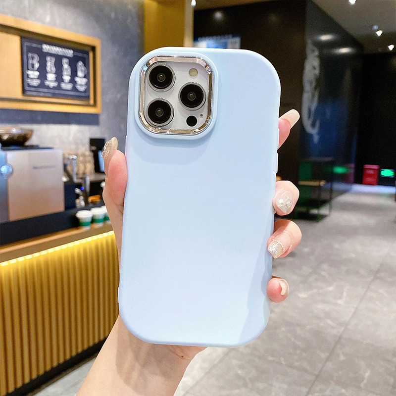 金属小胖妹适用iphone11手机壳XS Max简约XR硅胶X/XS苹果保护套|undefined