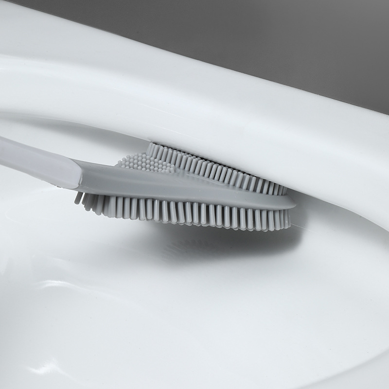 Nuevo cepillo de inodoro de golf con base inodoro cepillo de limpieza hogar pared libre Punch-libre cepillo de inodoro