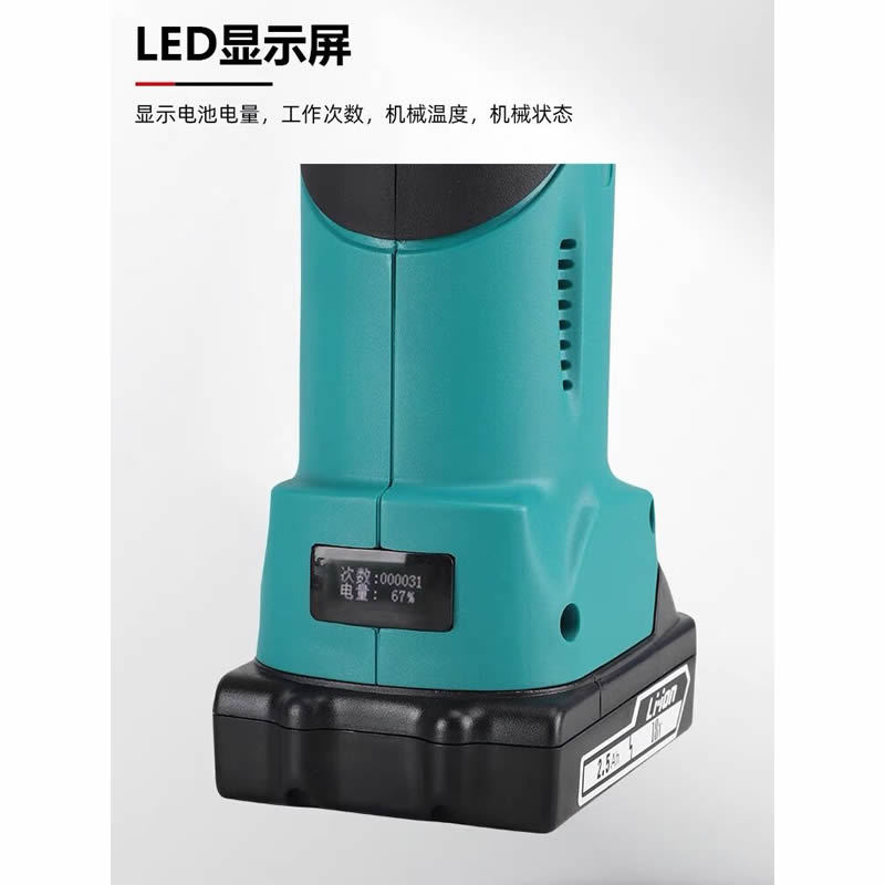 Abrazadera hidráulica de carga 16-300 pequeño portátil alicates de prensado eléctrico de litio y terminales de aluminio alicates de prensado de litio