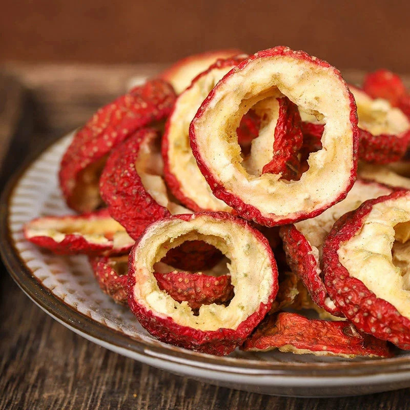 Dried Hawthorn Slices Seedless Shan Zha 500g for Herbal Tea and Decoction quality and texture