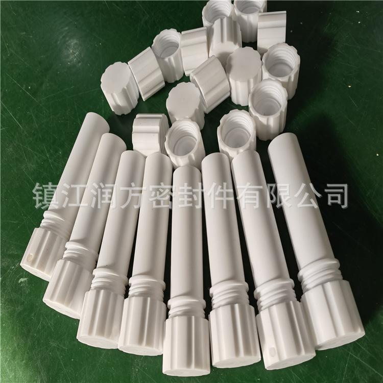 供应：塑料王F4罐体 四氟PTFE盖子 非标尺寸 来图来样