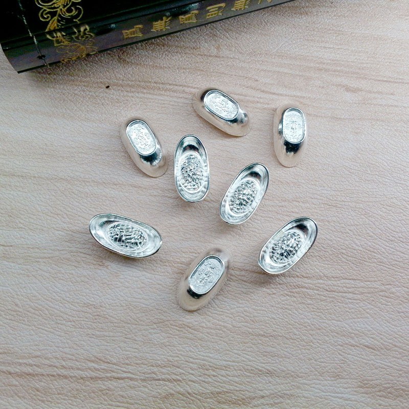 2.8cm 길이 실버 잉곳