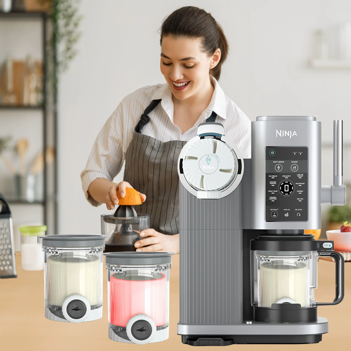 Новые продукты популярны для серии Ninja Swirl NC700 NC701 чехол чашки для мороженого машины