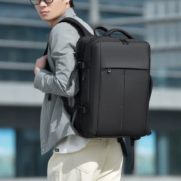 New Expandable Business Bag with Large Capacity 17inch Laptop Bag Multifunctional Short Trip Backpack Wholesale