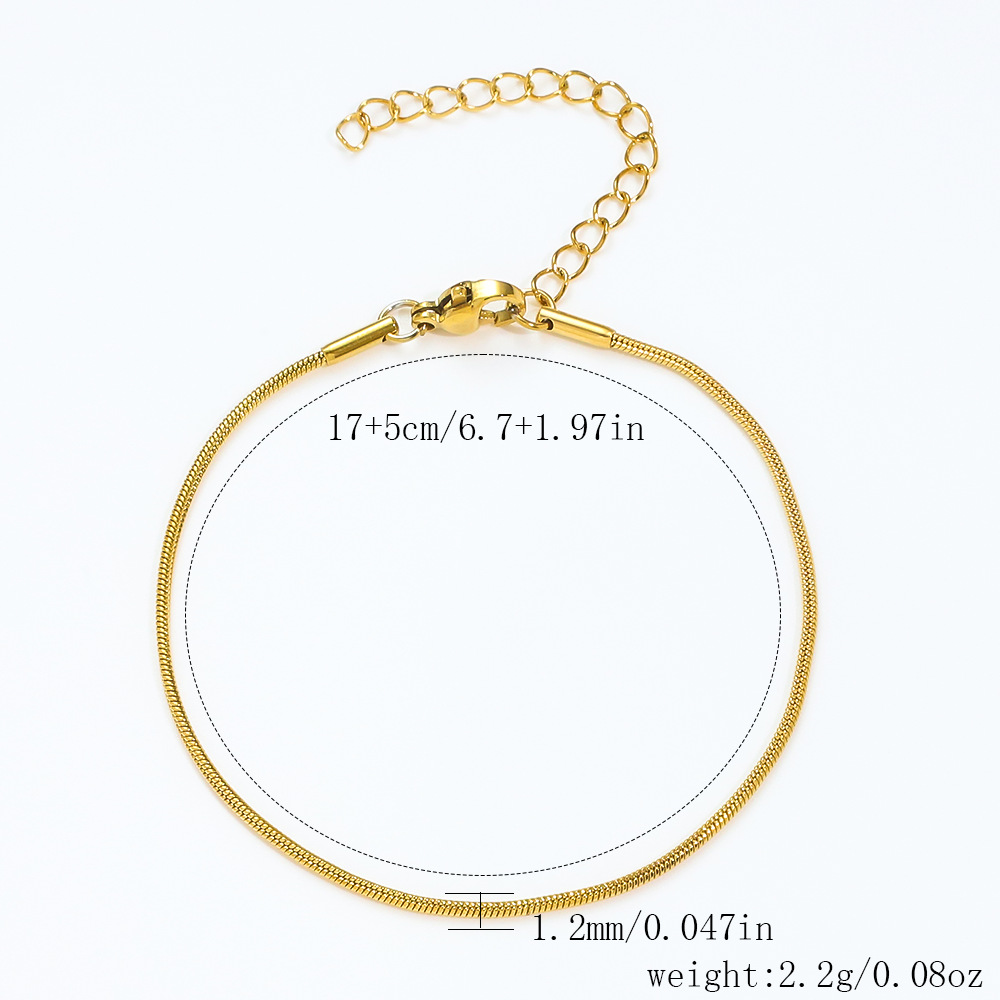 골드 [1.2 원형 뱀] 17+5cm