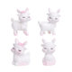 Micro landscape creative cute pink deer doll gardening DIY decoration accessories car desktop small ornaments