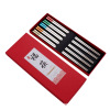 Chopsticks home use stainless steel, non-slip tableware, set, Chinese style, Birthday gift