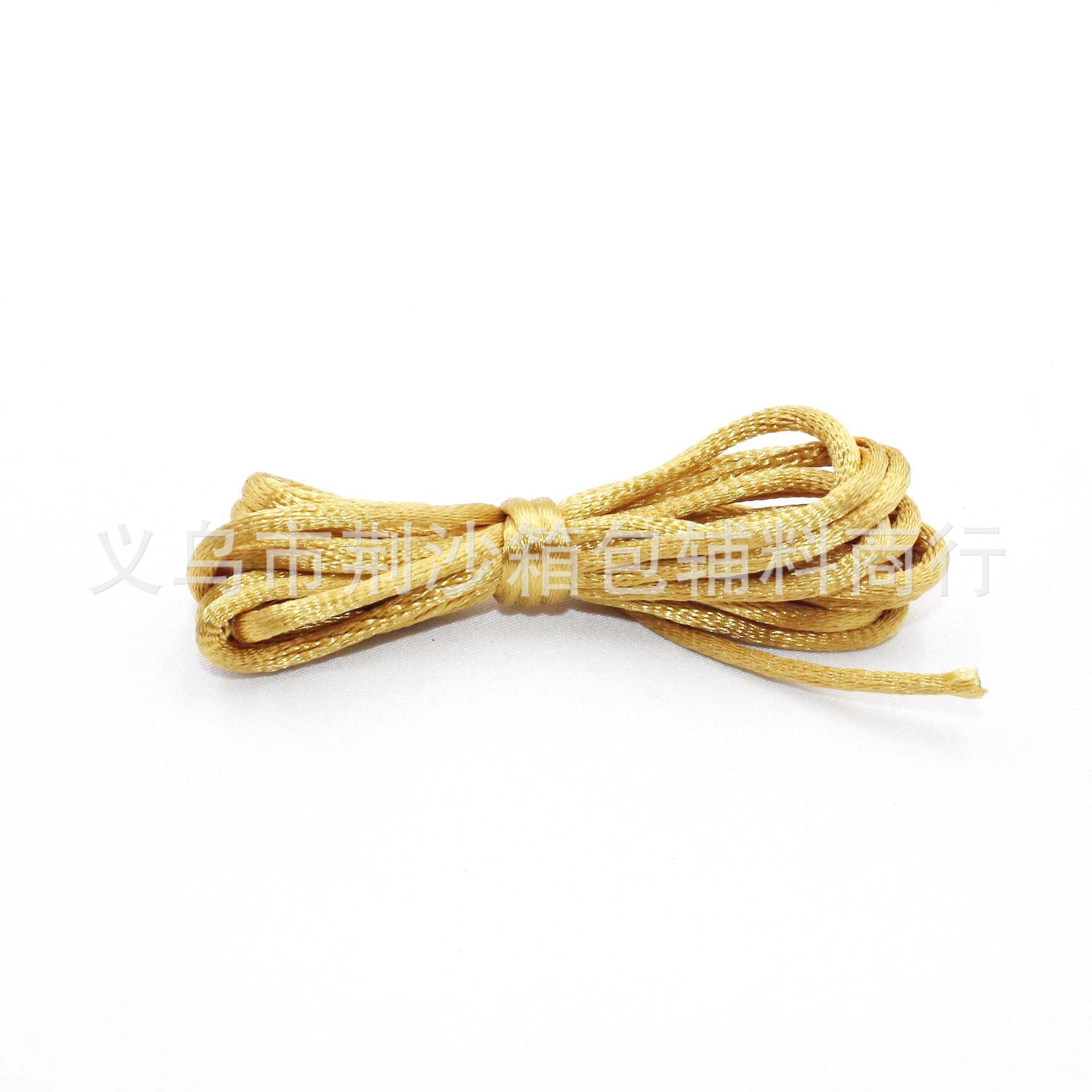 Hilo de seda coreano colorido de 2 mm, 2 metros/paquete, material para pulseras de joyería hechas a mano, gran cantidad, excelente precio.