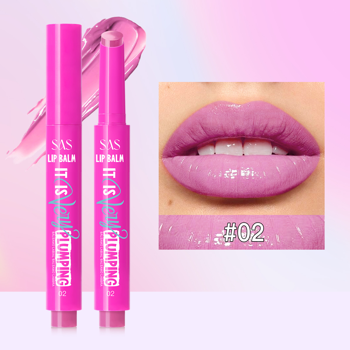 USHAS transfronterizo venta caliente doble cabeza desnudo mate mate cepillo labial impermeable mate largo tiempo no tachar lápiz labial al por mayor