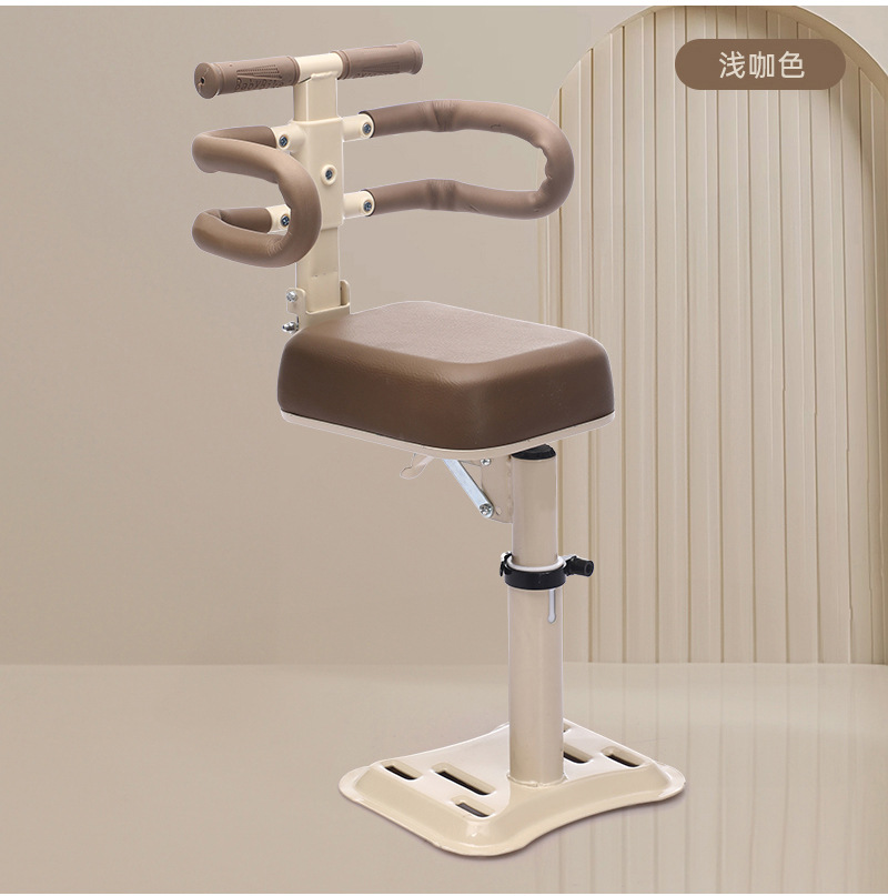 Electric Car Child Seat Front Folding Seat Pedal Battery Car Shock-Absorbing Baby Safety Seat Comfortable Stool