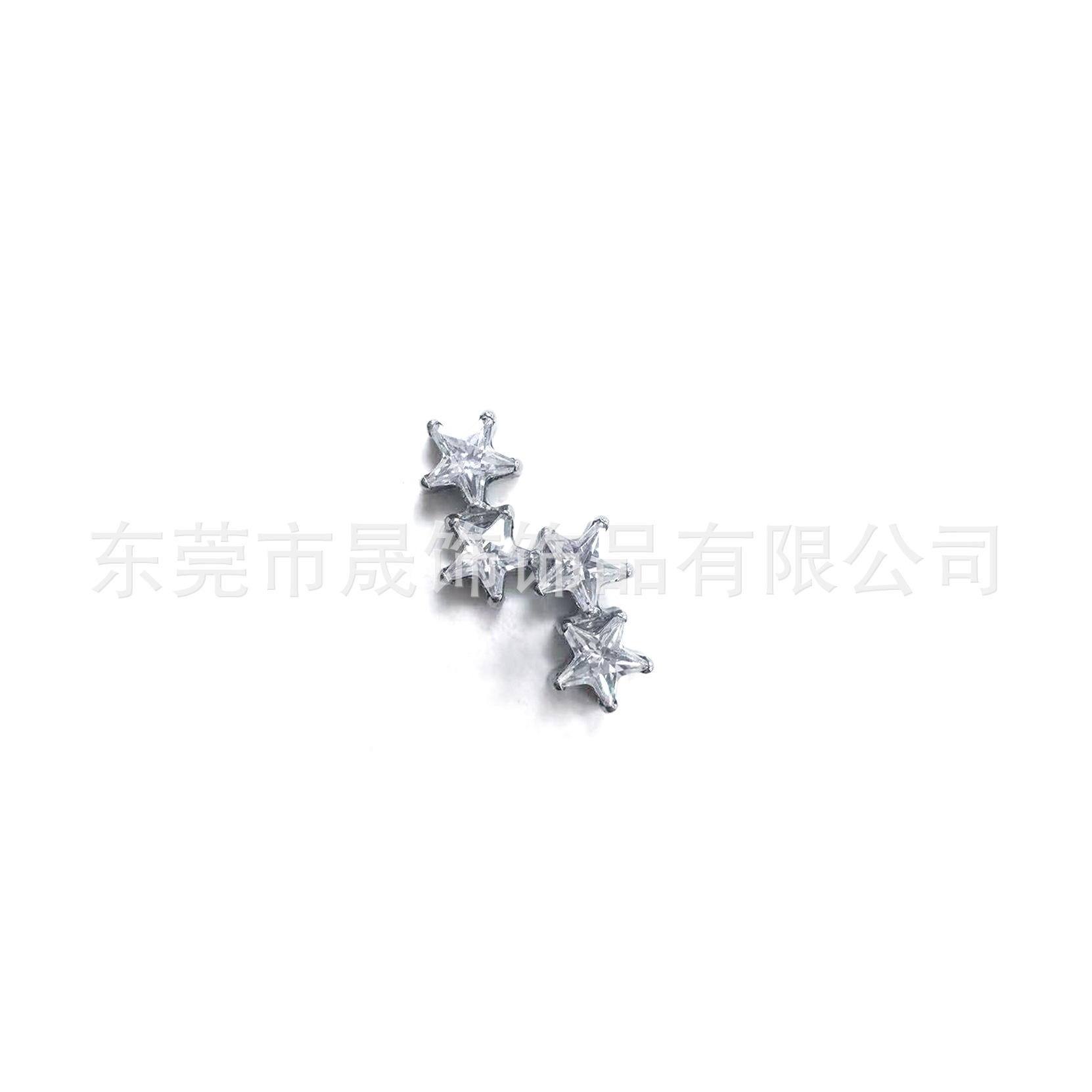 F136 Titanium Alloy 包 Studded 五角 Star Ear Stud Helix Cartilage Stud Star Labret Stud Tongue Barbell G23 Implant Grade Titanium 穿孔 Jewelry