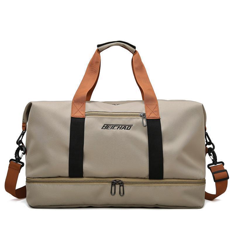 Travel Bag, Handbag, Short-Distance Travel Bag, Large-Capacity Canvas Bag for Men and Women, Luggage Bag, Short-Distance Travel Bag, Lightweight, Sporty and Durable
