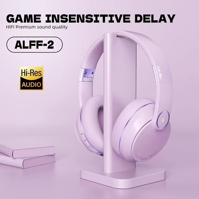 跨境新品ALFF-2头戴式蓝牙无线耳机ANC降噪双金标音质现货私模|undefined