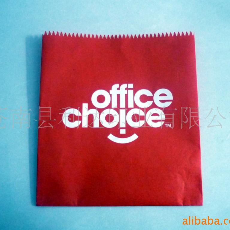 厂家值供带侧边包装纸袋,v形纸袋,L型食品纸袋