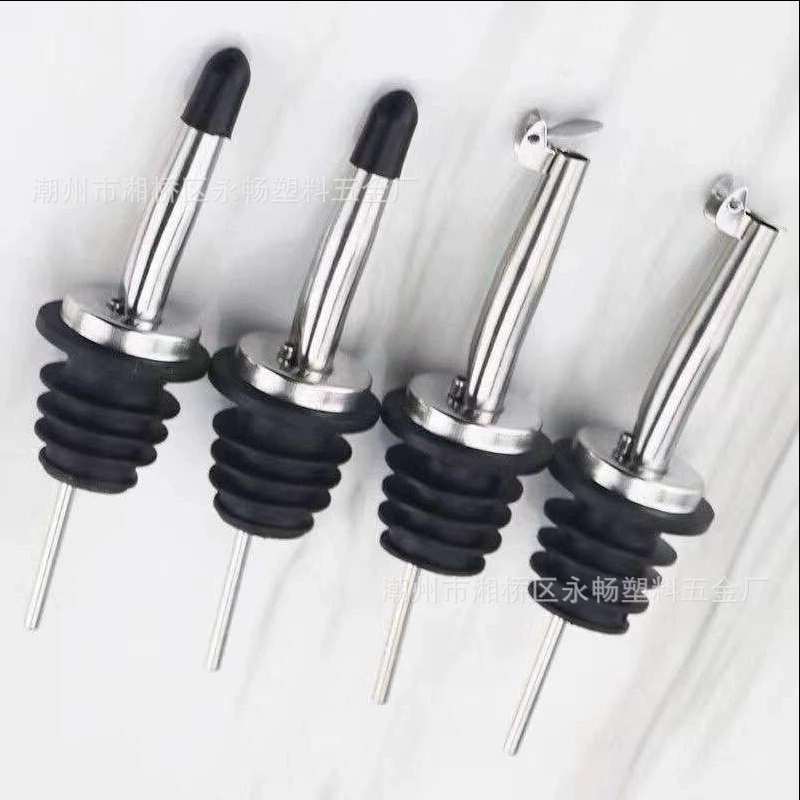 Фабрика оптом из нержавеющей стали вино фунт Вино Рот высокая крышка с маленькой черной крышкой коктейль шейкер бар поставки