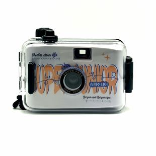 Multiple-Use Retro Waterproof Camera Underwater Film Photo Camera Color Printing Can Be Customized as a Point-And-Shoot Camera Uv Printing Can Be Customized