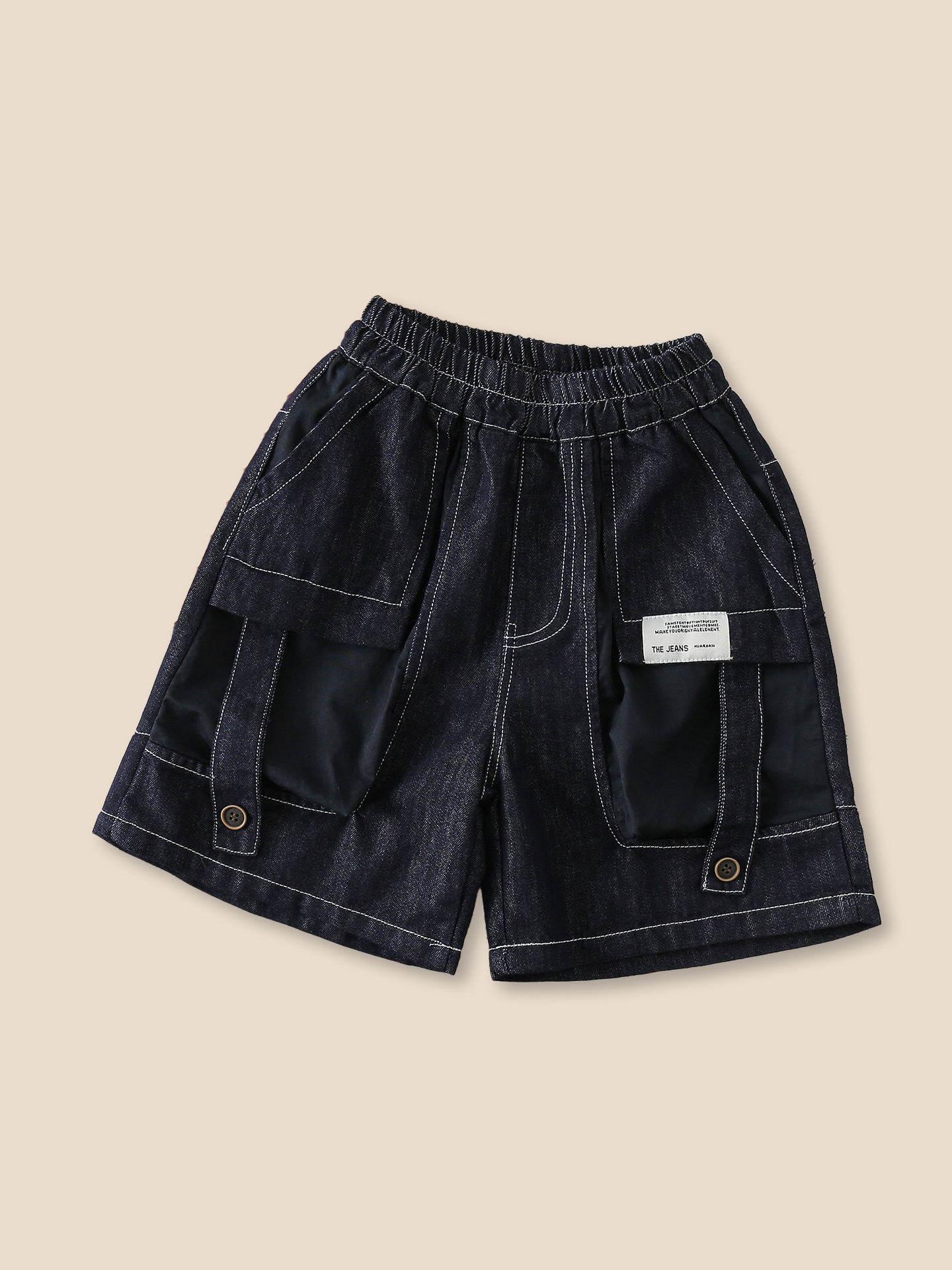 Summer denim skirt for boys