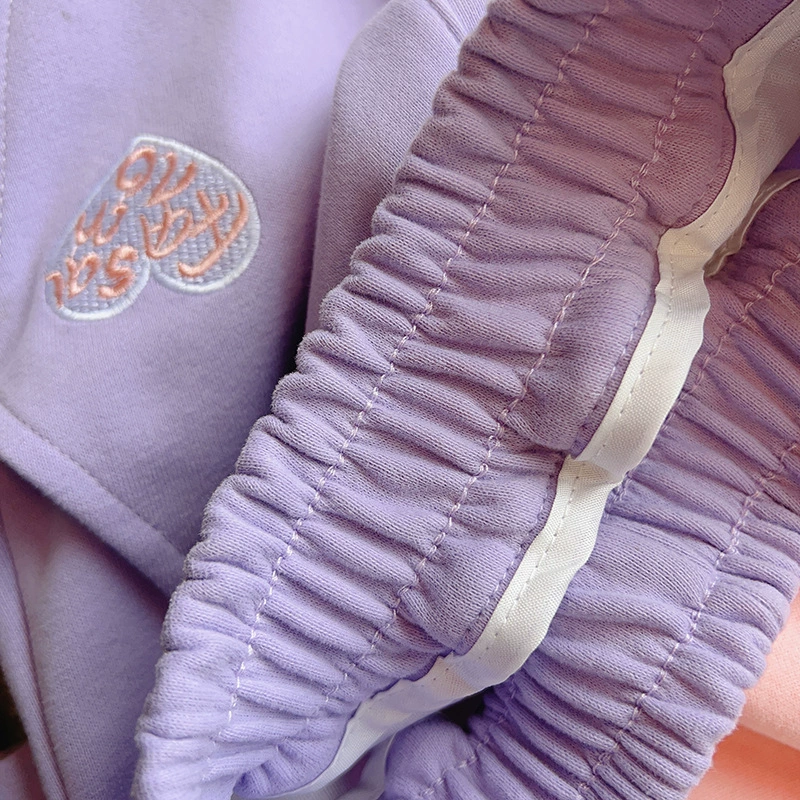 Детские oversized штаны, осенние джоггеры, эластичный пояс и манжеты, размеры 90–140